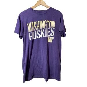 UW University of Washington Huskies Men’s T-Shirt Large Purple Short Sleeve KA